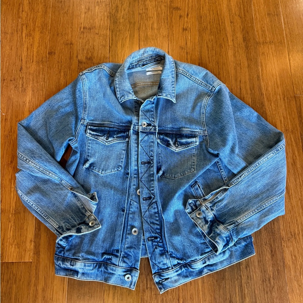 Rag & Bone Definitive Denim Jacket - Fire Island Blue - Size Small